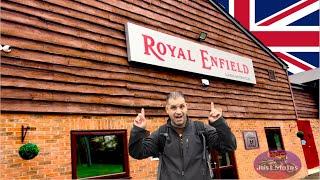 A Yank Visits Hitchcocks Motorcycle in the UK  - Royal Enfield ️