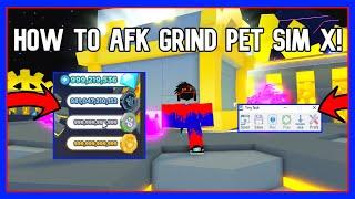 How to AFK GRIND Pet Simulator X! (Best Method)