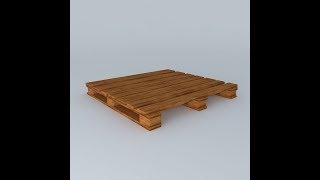 5037. Pallet 3D Model Files || Download free cad