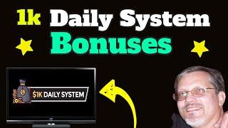 1K Daily System Bonuses and Demo: See How It Works In This [1K Daily System Bonuses] and Demo!