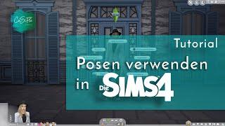  Tutorial || Posen mit dem Pose Player || Deutsch || [Die Sims 4] 