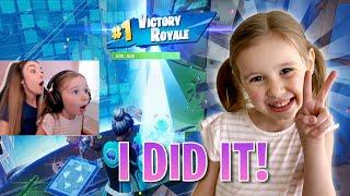 My 5 Year Old Sister GOT HER FIRST DUB!