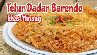 Resep Telur Dadar Barendo Khas Minang