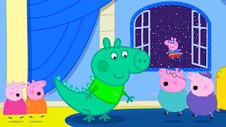 Dino George's Bedtime Story  | Peppa Pig Tales