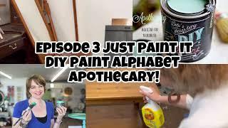 Just paint it! DIY ABCs!