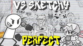 Friday Night Funkin' - Perfect Combo - Vs. Sketchy REMASTERED Mod + Cutscenes [HARD]