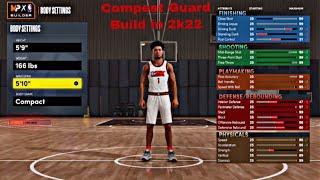 Best Guard In 2k22 Next Gen Compest Guard !!!!! 5”9 Build