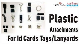  New Plastic Joint Attachment For ID Cards, Lanyards & Multicolour Tags | AbhishekID.com