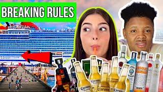 Sneaking Alcohol on a Cruise Ship: How to Get Away With it?