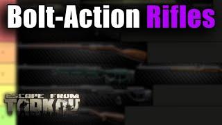 Bolt Action Rifles Tier List - Patch 0.14 Escape from Tarkov