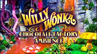 You're invited to Wonka's Chocolate Factory | 3 Hour ASMR Willy Wonka Chocolate Factory Ambience