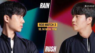 [ENG] SSL S1 Ro.8 Match 3 (Rain vs Rush) - SSL English (StarCastTV English)