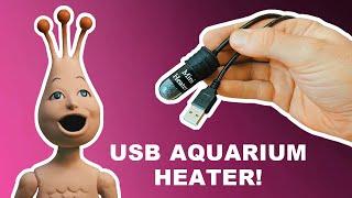Mini USB Aquarium Heater | Unboxing & Review!
