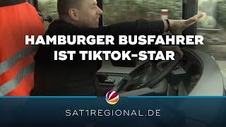 Busfahrer-Gruß: Hamburger geht auf TikTok viral