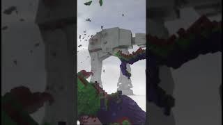 Hulk And AT-AT Smashed By Thor - Teardown #gaming #game #teardown #marvel #destruction #starwars