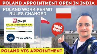 Good News: Poland Work Visa Appointment Started In India ! Poland Appointment Update ! Tabrez Malik