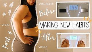 MAKING A HEALTHY LIFESTYLE CHANGE IN 1 MONTH | LIFESTYLE CHANGE CHALLENGE |NEW HEALTHY HABITS PART 4