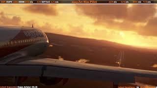  LIVE: Euro 2024 Flight - Edinburgh to Munich | A320 Real Ops