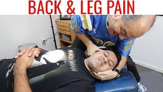 Broken Leg, Neck & Back pain Construction Worker treated by Chiropractor @SoCalChiropractic