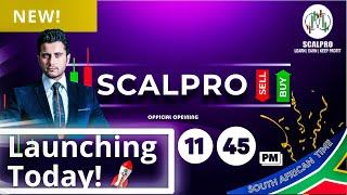 SCALPRO TRADING ROBOT LAUNCHES!!!