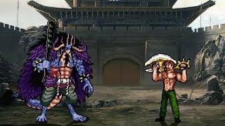 Kaido Hybrid vs Escanor in Jump Force Mugen