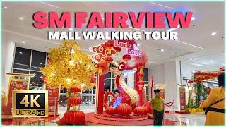 SM Fairview Mall Walking Tour, Quezon City Philippines 4K 