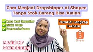 Cara Menjadi Dropshipper di Shopee Tanpa Stok Barang Bisa Jualan