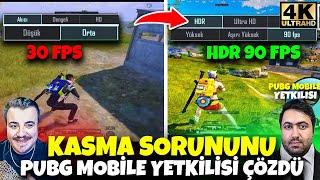 HERKES 90 FPS OLACAK !! KASMA SORUNU % 100 ÇÖZÜMÜ HEMEN İZLE PUBG MOBİLE