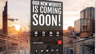 WordPress Coming Soon Plugin | Coming Soon Template | Website Under Construction Template Plugin