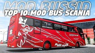 TOP 10 MOD BUS SCANIA | MOD BUSSID