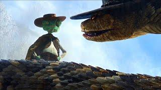 Rango “batalla final en español latino", El mundo de Alvaryonyx.