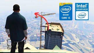 GTA 5 ON INTEL HD GRAPHICS 620 | i3-7100U, i5-7200U, i7-7500U | 8GB RAM