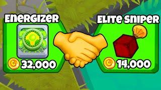 This Sniper Combination Makes Too Much Money... (Bloons TD Battles 2)