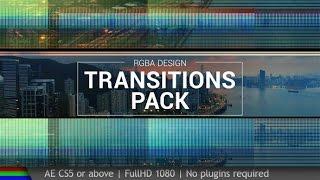 After Effect Template Free | Transitions Pack