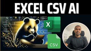 PandasAI makes Analysis EASY!  AI-Powered Excel & CSV  AMAZING! (Full Tutorial)