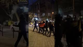 В Одессе около полутора десятков человек провели марш в честь дня рождения  Степана Бандеры.