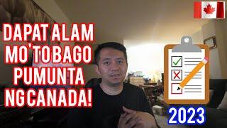 10 THINGS TO REMEMBER BEFORE FLYING TO CANADA | BUHAY CANADA VLOG#160