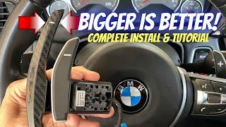 Installing Carbon Fiber Shift Levers for a BMW M4 F82! Full Installation & Tutorial