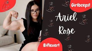 ARIEL ROSE  -- Flexing biceps after workout -- Do you want to see???