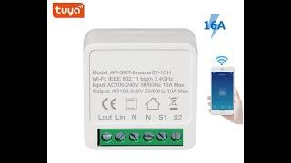 Podłączenie Mini Przekaźnik WiFi Tuya Smart Life