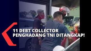 Polisi Tangkap 11 Debt Collector Penghadang Anggota TNI, Ini Kronologinya