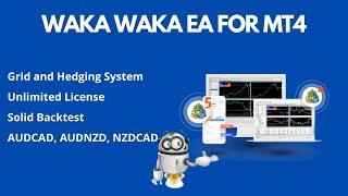 Waka Waka EA for MT4 | Forex Grid and Hedging System | with master setfile