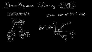 A Brief Introduction to Item Response Theory (IRT)