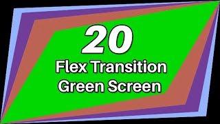 20 Flex Transition Photo Show Green Screen | Green Screen Motion | OMER J GRAPHICS