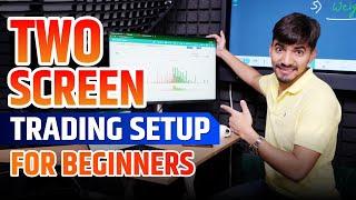 2 Screen Trading Setups for Beginners to Boost Profits! | Observing multiple things in two screen