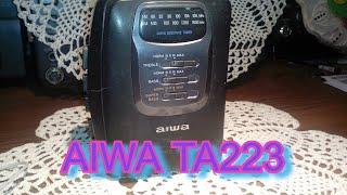 Обзор.Walkman AIWA TA223 STEREO RADIO CASSETTE