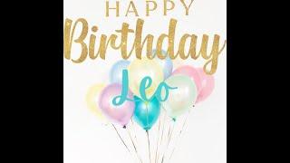 Leo - Happy Birthday 