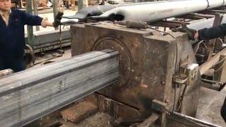 Explore the production processes of square steel pipe from steel sheet and round pipe