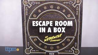 Escape Room in a Box The Werewolf Experiment from Mattel