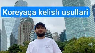 Koreyaga qanday borsa bo'ladi? Koreyada o'qish, ishlash uchun borish usullari